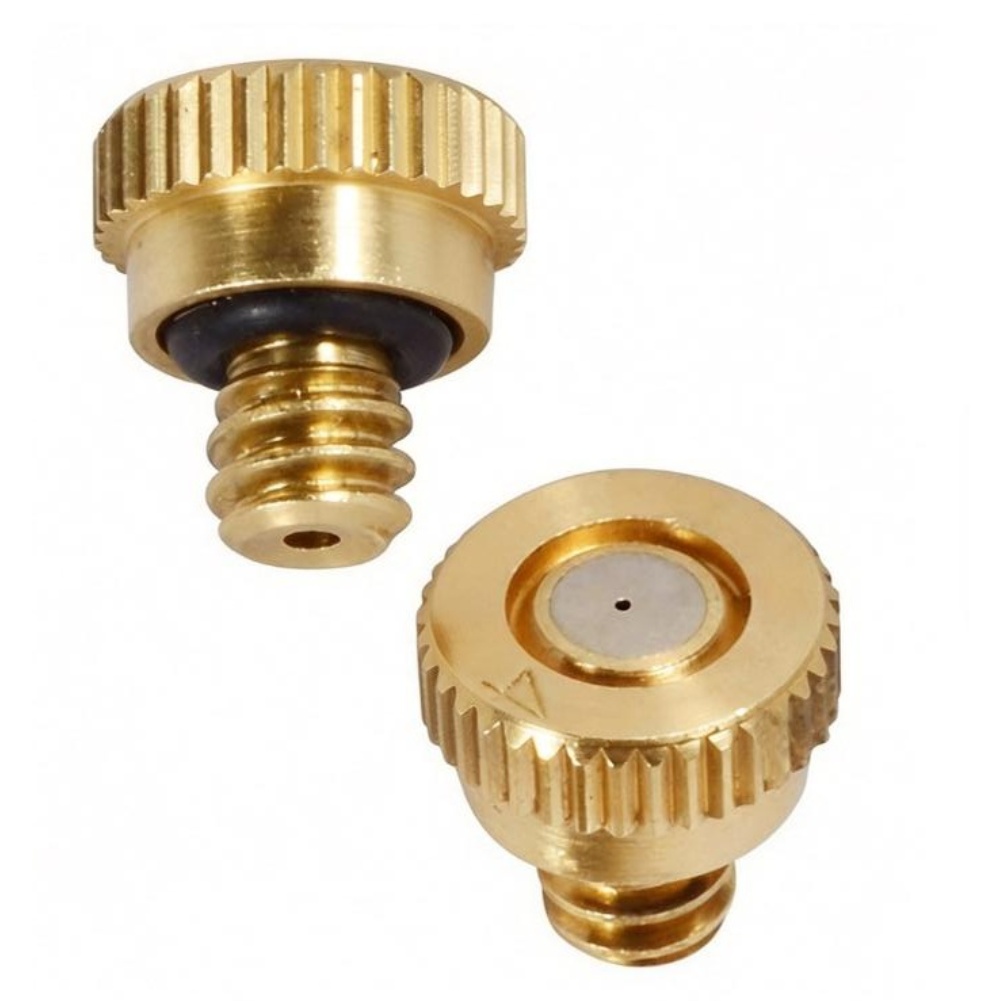 Nozzle Brass - For Greenhouse Garden Misting System for