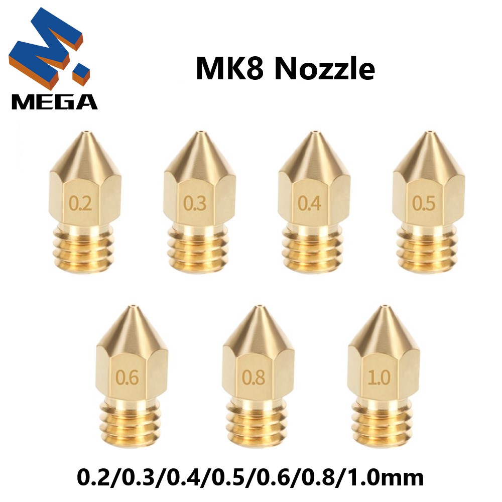 MK8 Brass Nozzle 0.2/0.3/0.35/ - огляд і ціна Direct Drive Extruder