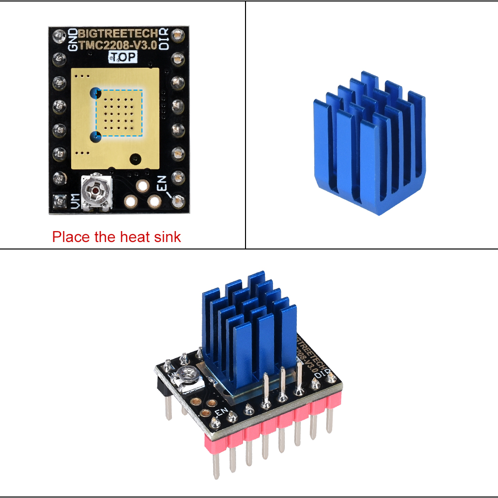 BIGTREETECH TMC2208 V3.0 Stepp - огляд і ціна Skr Mini E3