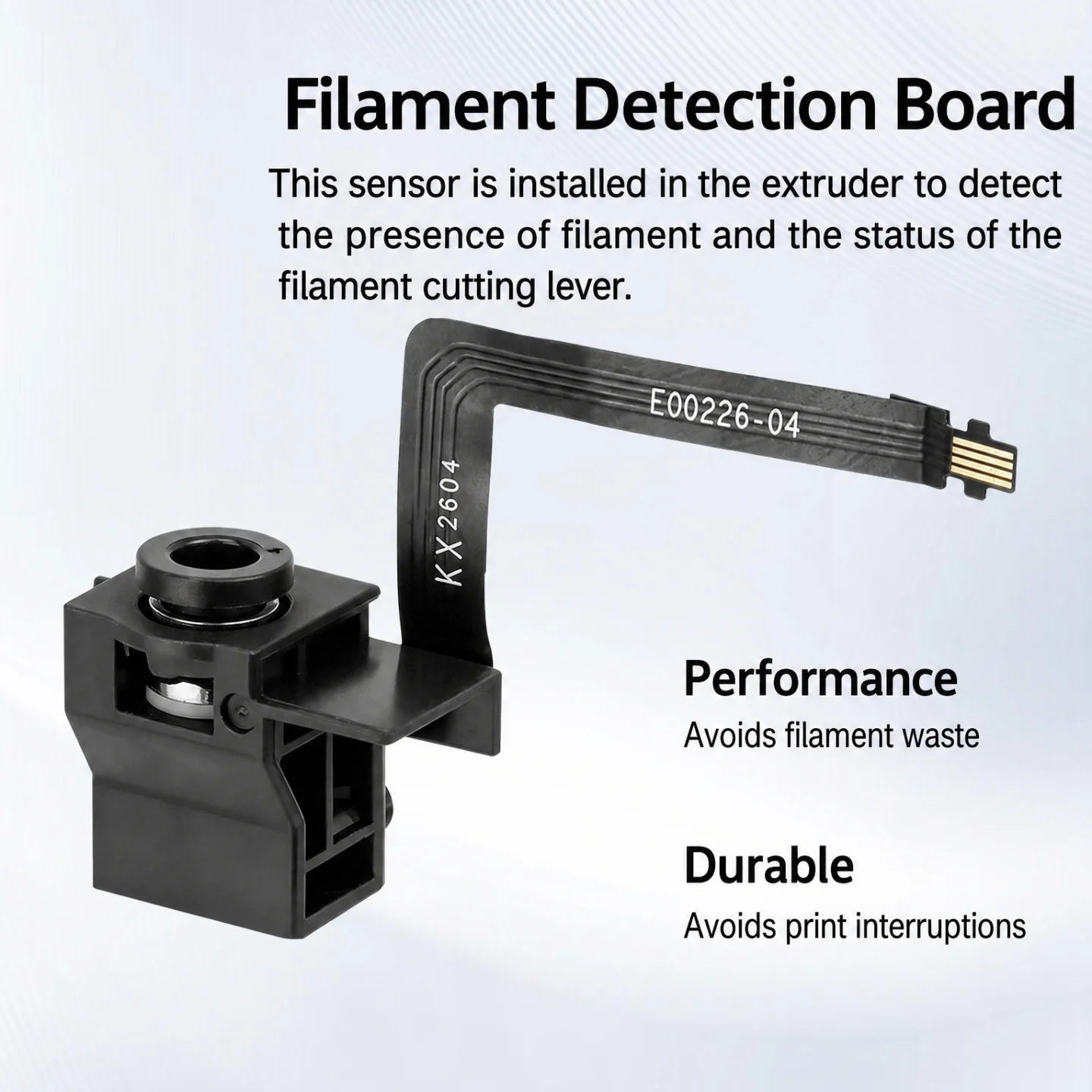 Left Filament Runout Detection - огляд і ціна Direct Drive Extruder