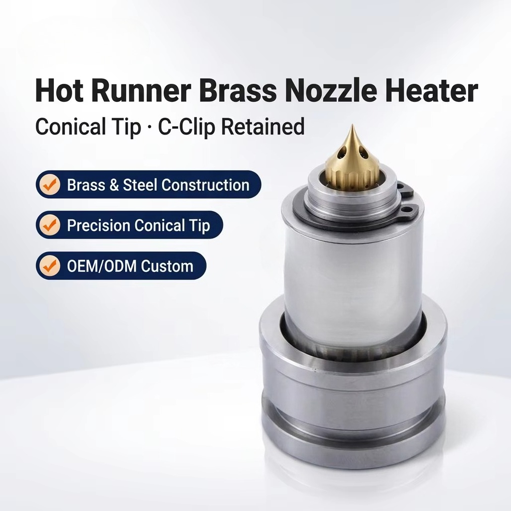 Brass Nozzle Heater for Hot Ru - огляд і ціна Nozzle Brass