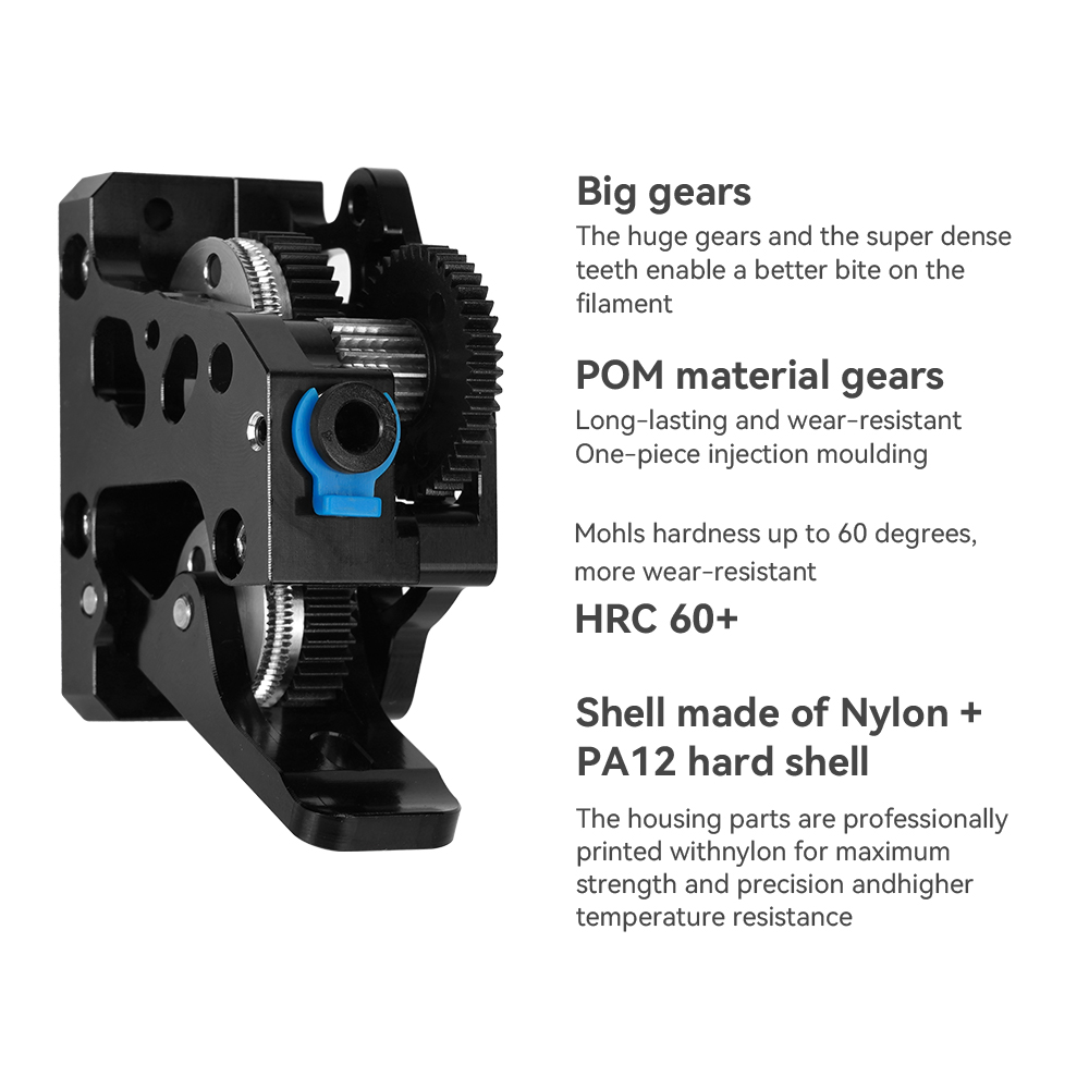HGX LITE Extruder Dual Gear Ex - огляд і ціна Bowden Tube